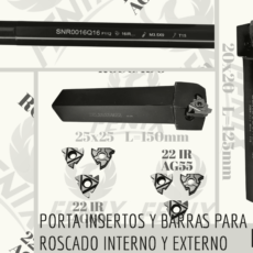 Porta Insertos para Roscado Exterior